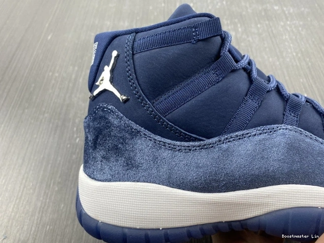 Boostmaster lin Navy Velvet AR0715-441 Midnight WMNS Jordan Air 11 0709